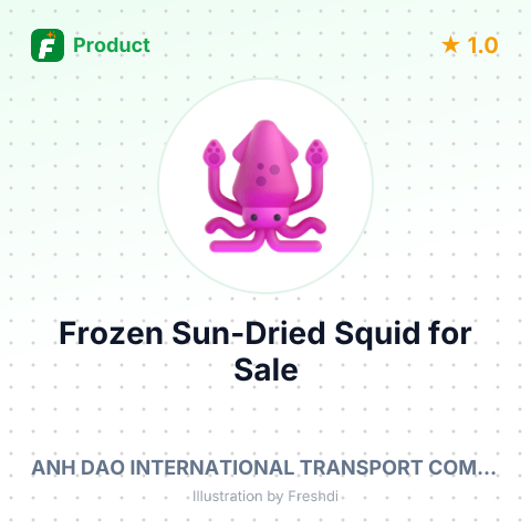 Frozen Sun-Dried Squid – summary card, no photo uploaded yet