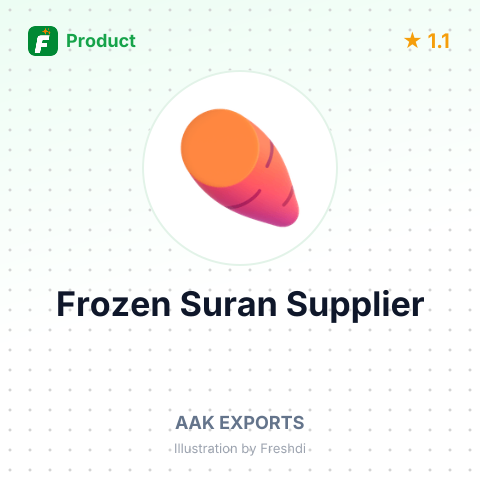 Frozen Suran (Yam) – summary card, no photo uploaded yet