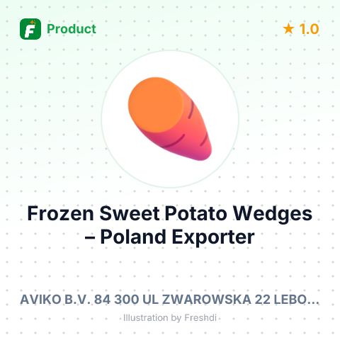 Frozen Sweet Potato Wedges – summary card, no photo uploaded yet