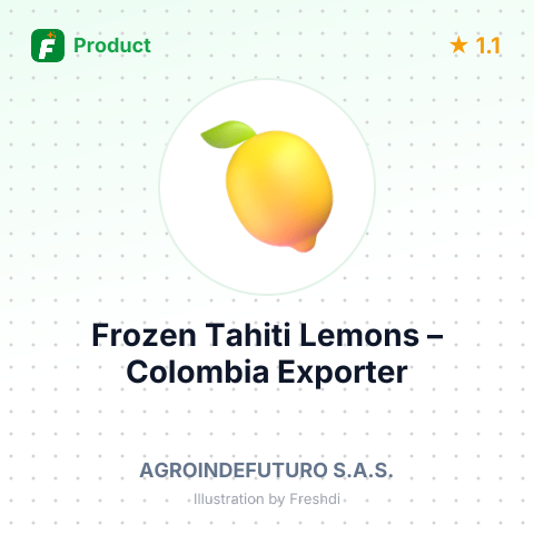 Frozen Tahiti Lemons – summary card, no photo uploaded yet