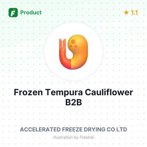 Frozen Tempura Cauliflower – summary card, no photo uploaded yet