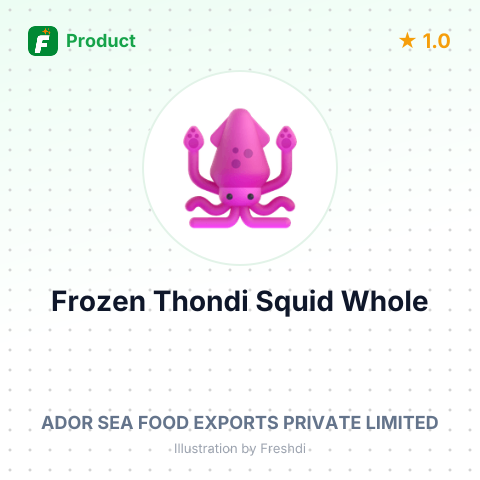 Frozen Thondi Squid Whole – summary card, no photo uploaded yet