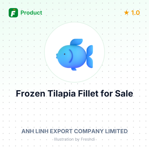 Frozen Tilapia Fillet – summary card, no photo uploaded yet