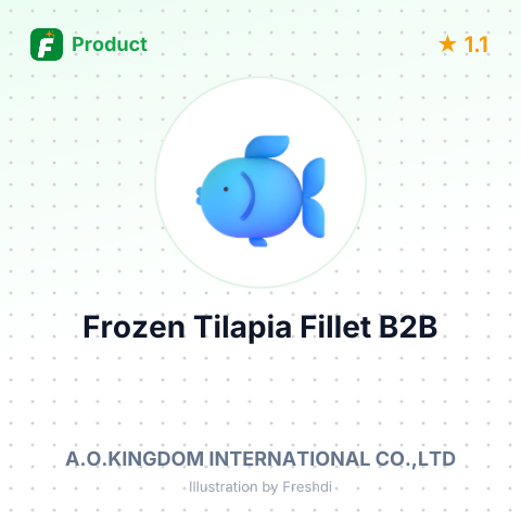 Frozen Tilapia Fillet – summary card, no photo uploaded yet