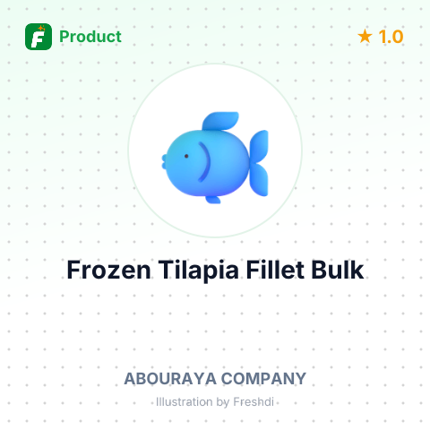 Frozen Tilapia Fillets – summary card, no photo uploaded yet