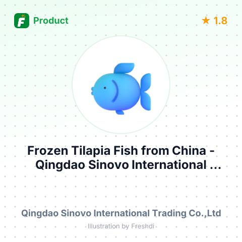 Frozen Tilapia Fish – summary card, no photo uploaded yet