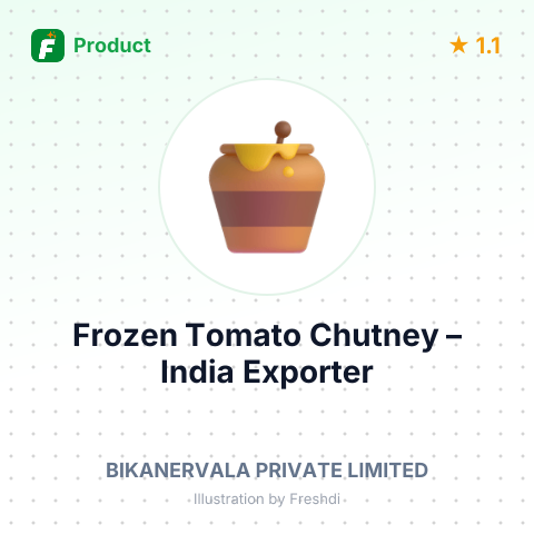 Frozen Tomato Chutney – summary card, no photo uploaded yet