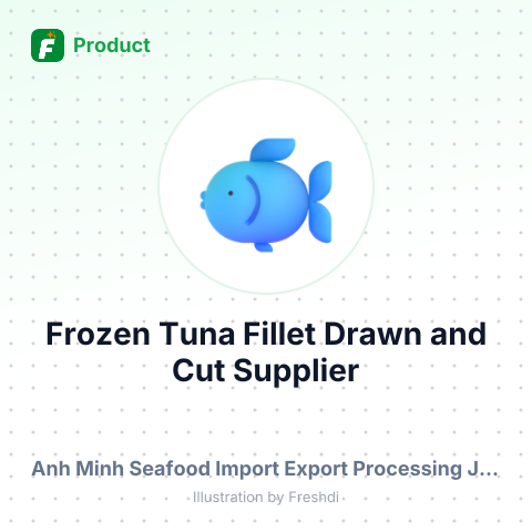 Frozen Tuna Fillet, Drawn and Cut – summary card, no photo uploaded yet