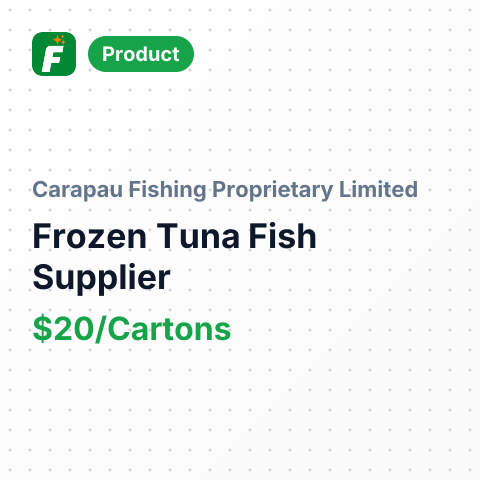 Frozen Tuna Fish – summary card, no photo uploaded yet