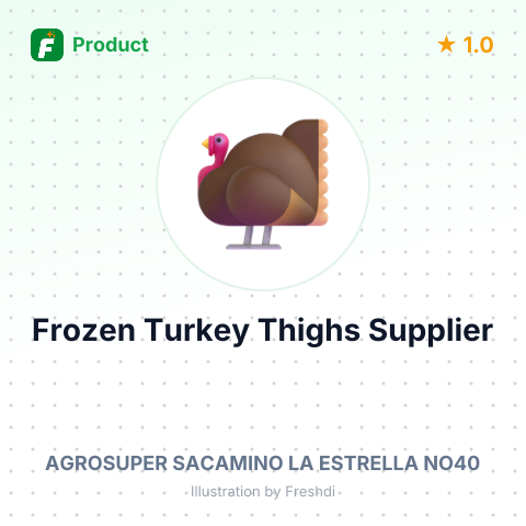 Frozen Turkey Thighs – summary card, no photo uploaded yet