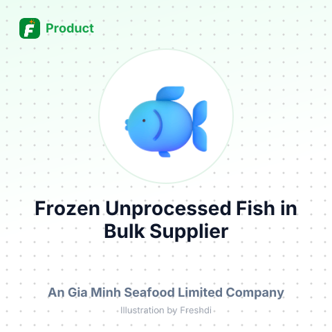 Frozen Unprocessed Fish in Bulk – summary card, no photo uploaded yet