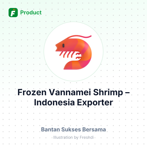 Frozen Vannamei Shrimp – summary card, no photo uploaded yet
