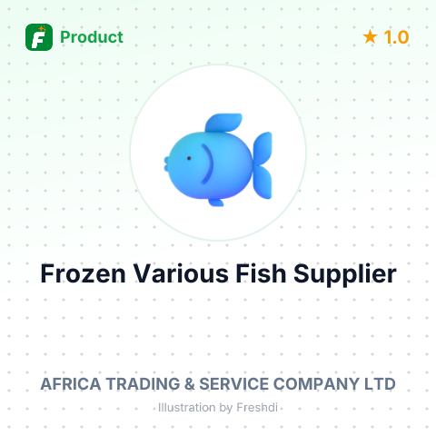 Frozen Various Fish – summary card, no photo uploaded yet