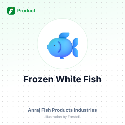 Frozen White Fish – summary card, no photo uploaded yet