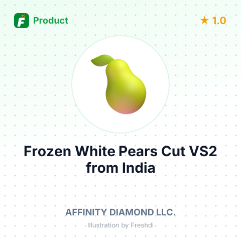 Frozen White Pears Cut VS2 – summary card, no photo uploaded yet