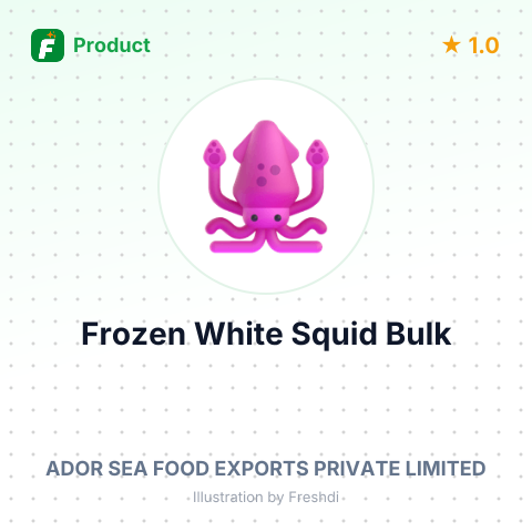 Frozen White Squid Whole – summary card, no photo uploaded yet