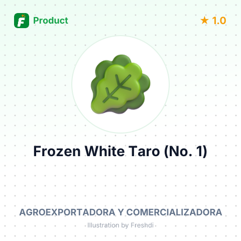 Frozen White Taro (No. 1) – summary card, no photo uploaded yet