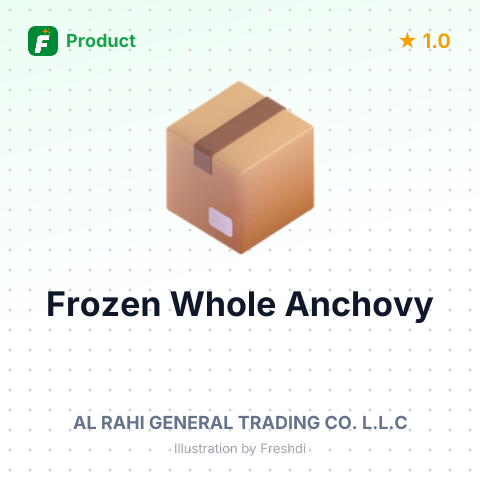 Frozen Whole Anchovy – summary card, no photo uploaded yet