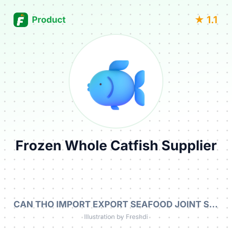 Frozen Whole Catfish – summary card, no photo uploaded yet