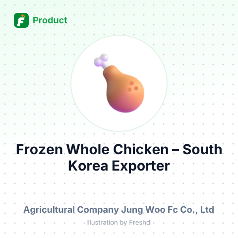 Frozen Whole Chicken (no head, no legs, no organ) – summary card, no photo uploaded yet