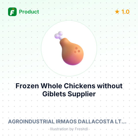 Frozen Whole Chickens without Giblets – summary card, no photo uploaded yet