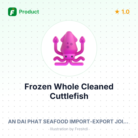 Frozen Whole Cleaned Cuttlefish – summary card, no photo uploaded yet