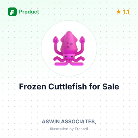Frozen Whole Cuttlefish – summary card, no photo uploaded yet