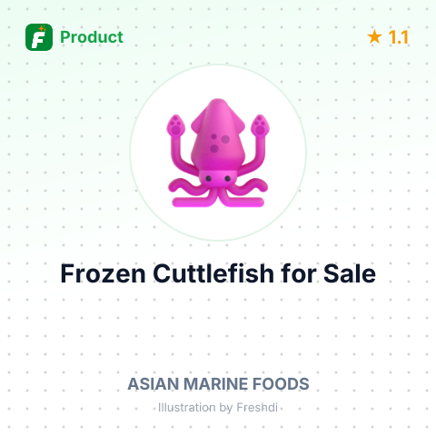 Frozen Whole Cuttlefish – summary card, no photo uploaded yet