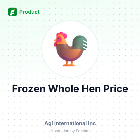 Frozen Whole Hen – summary card, no photo uploaded yet