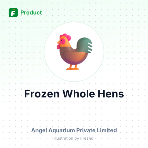 Frozen Whole Hens – summary card, no photo uploaded yet