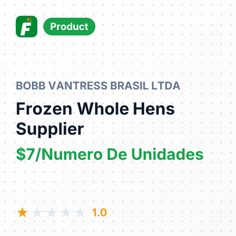 Frozen Whole Hens – summary card, no photo uploaded yet