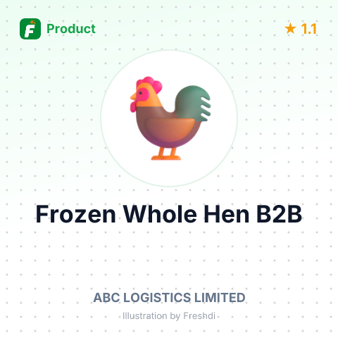Frozen Whole Hens under 185g – summary card, no photo uploaded yet