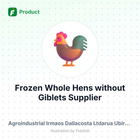 Frozen Whole Hens without Giblets – summary card, no photo uploaded yet