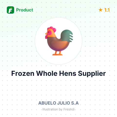 Frozen Whole Hens – summary card, no photo uploaded yet