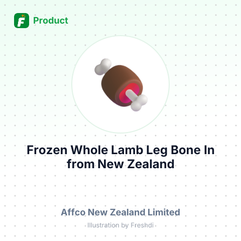 Frozen Whole Lamb Leg Bone In – summary card, no photo uploaded yet