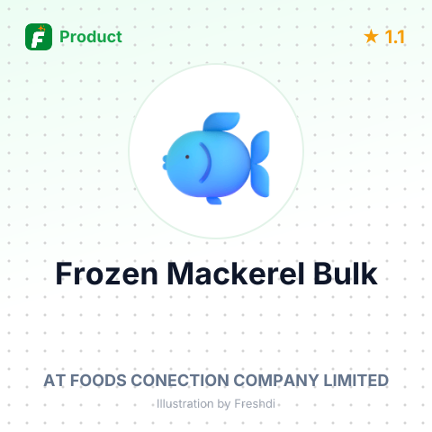 Frozen Whole Mackerel – summary card, no photo uploaded yet