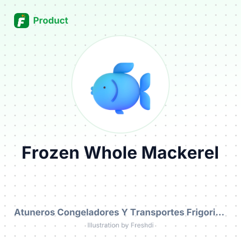Frozen Whole Mackerel – summary card, no photo uploaded yet