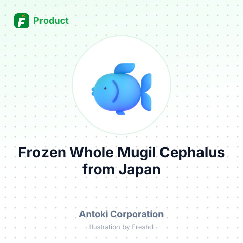 Frozen Whole Mugil Cephalus – summary card, no photo uploaded yet