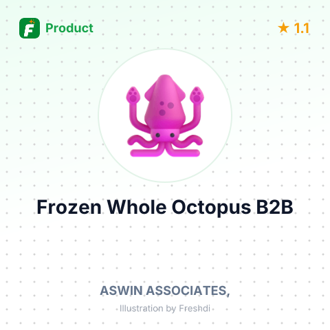 Frozen Whole Octopus - Long Arm – summary card, no photo uploaded yet