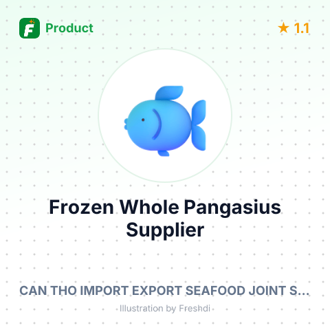 Frozen Whole Pangasius – summary card, no photo uploaded yet
