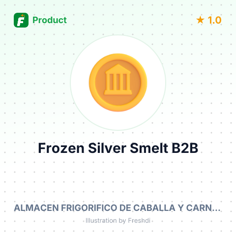 Frozen Whole Peruvian Silver Smelt for Non-Human Consumption – summary card, no photo uploaded yet