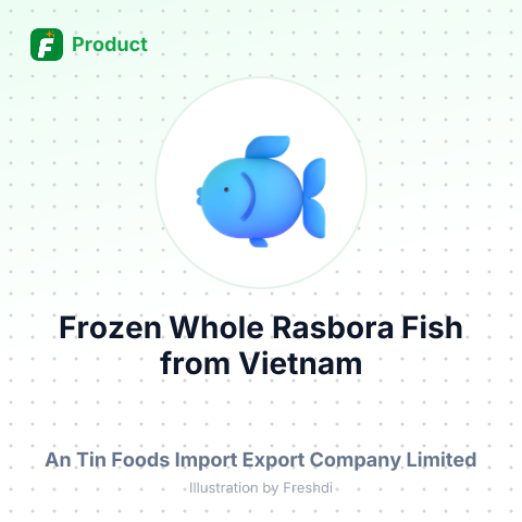 Frozen Whole Rasbora Fish – summary card, no photo uploaded yet
