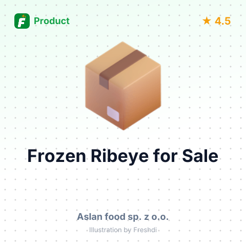 Frozen Whole Ribeye – summary card, no photo uploaded yet