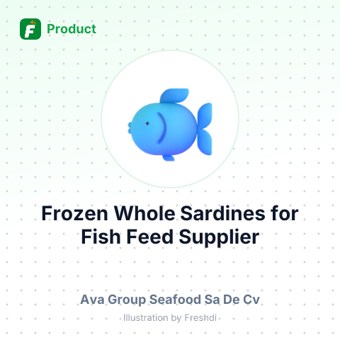 Frozen Whole Sardines for Fish Feed – summary card, no photo uploaded yet