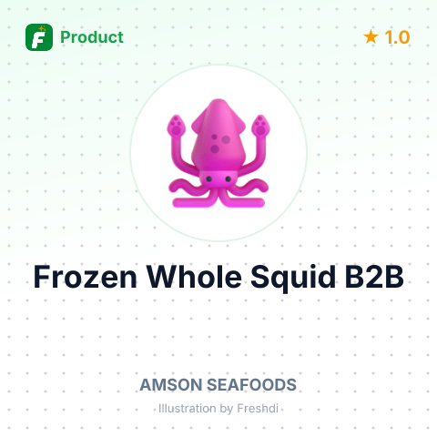 Frozen Whole Squid – summary card, no photo uploaded yet