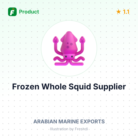 Frozen Whole Squid (Uroteuthis duvaucelii) – summary card, no photo uploaded yet