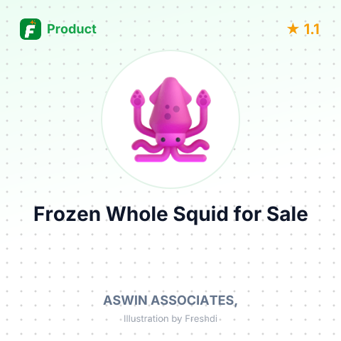 Frozen Whole Squid - Whole – summary card, no photo uploaded yet