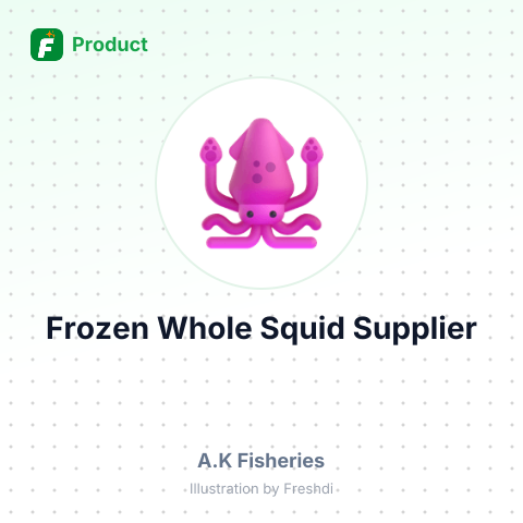 Frozen Whole Squid – summary card, no photo uploaded yet