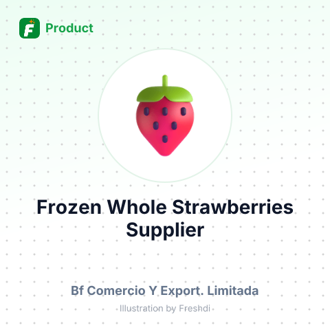 Frozen Whole Strawberries (Grade A) – summary card, no photo uploaded yet