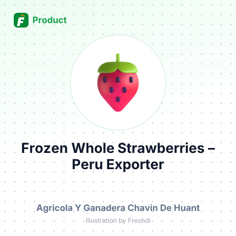 Frozen Whole Strawberries – summary card, no photo uploaded yet